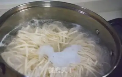 Make Peas noodles step 4