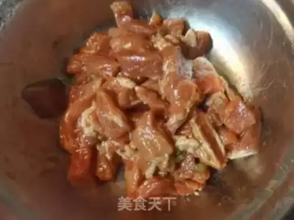 Make Twin pepper fried meat step 16