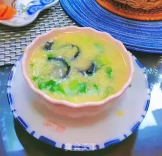 Make A little rice congee from the sea cucumber step 12