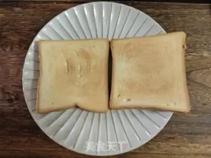 Make Cream eggs and ham sandwich step 1