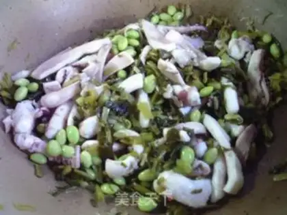 Make The pickle beans are fired step 9