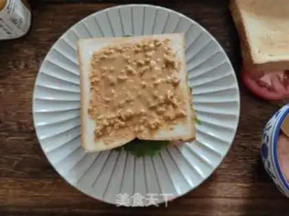 Make Cream eggs and ham sandwich step 5