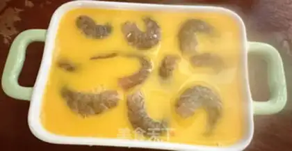 Make Tofu shrimp is steamed step 2