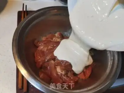 Make Twin pepper fried meat step 22