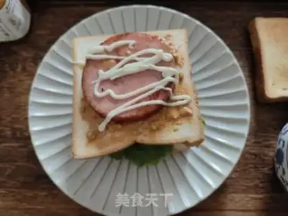 Make Cream eggs and ham sandwich step 6