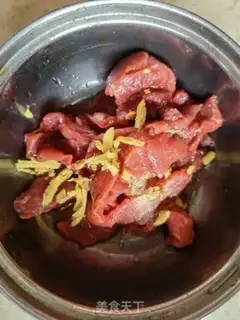 Make cucumber meat step 3
