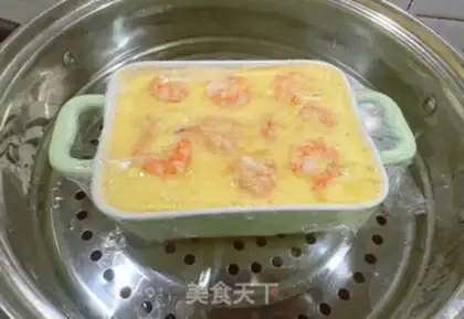 Make Tofu shrimp is steamed step 3