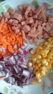 Make Egg fried rice step 0
