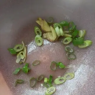 Make Fried porridge step 1