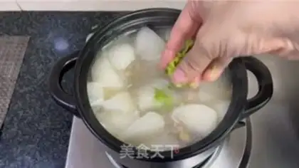 Make ♪ White radish soybean broth ♪ step 11