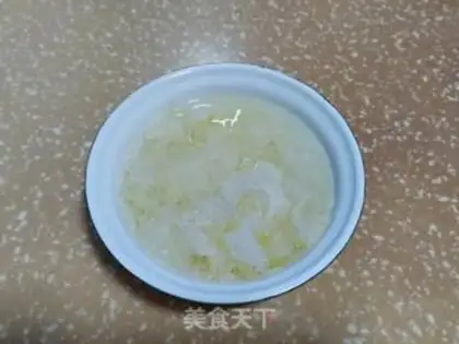 Make The silver spoon of Chestnut Lotus step 0