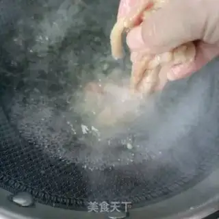 Make The abalone fried Dutch beans step 12