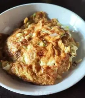 Make Onion fried eggs step 7