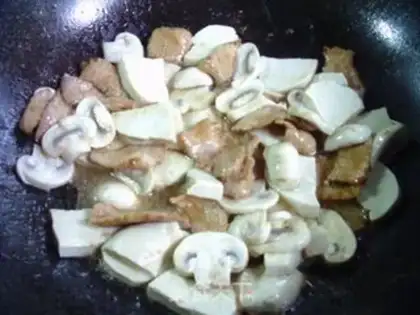 Make Mushrooms, skinny, pheasant step 10