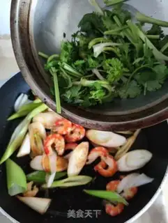 Make Shrimp onions step 6