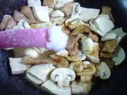 Make Mushrooms, skinny, pheasant step 12