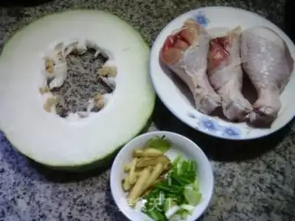 Make The chicken makes the calves evaporate step 0