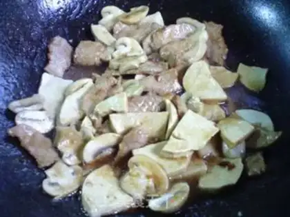 Make Mushrooms, skinny, pheasant step 13