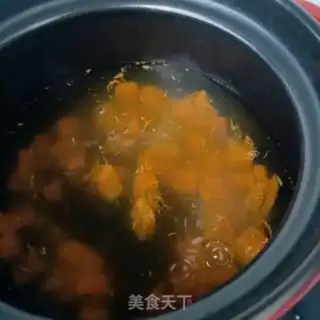 Make Silver chestnut pumpkin porridge step 3