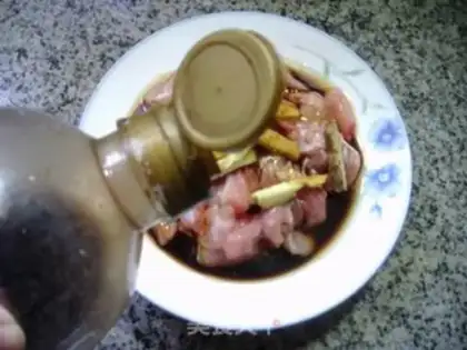 Make The chicken makes the calves evaporate step 3