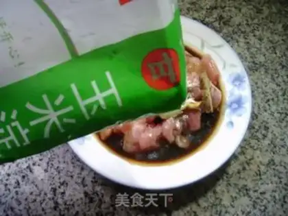 Make The chicken makes the calves evaporate step 5