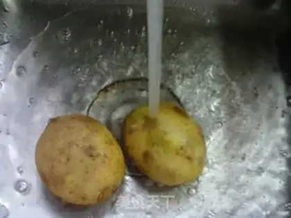 Make Egg potatoes step 1