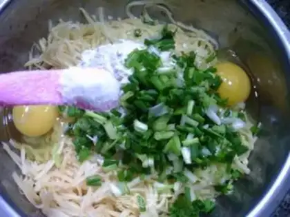 Make Egg potatoes step 5