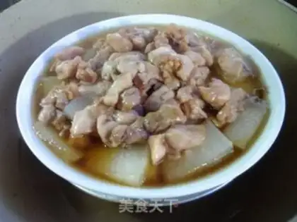 Make The chicken makes the calves evaporate step 13