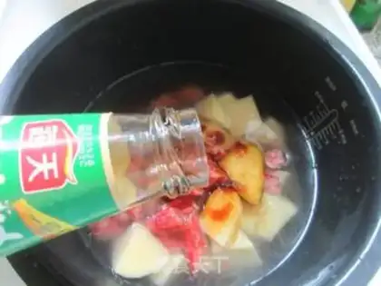 Make Onion potato sausage step 5