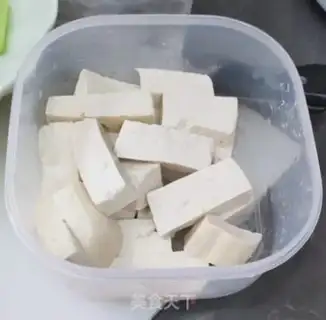 Make Tofu from the ribs step 0