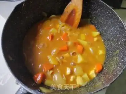Make Curry step 5