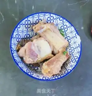 Make Tofu from the ribs step 1