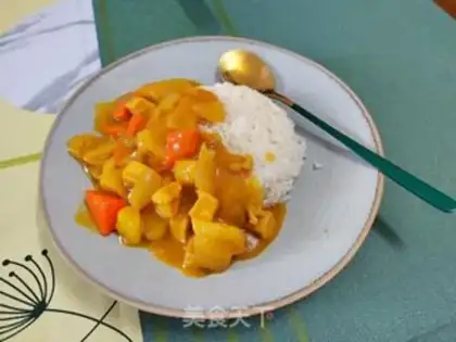 Make Curry step 7