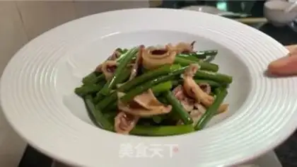 Make Garlic fried squid step 11