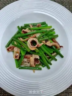 Make Garlic fried squid step 13
