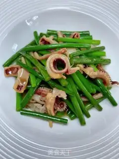 Make Garlic fried squid step 14