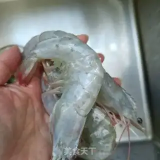 Make Shrimp in green step 3
