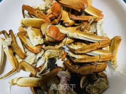 Make Crab claw chicken feet step 2