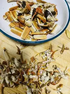Make Crab claw chicken feet step 3