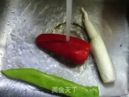 Make Cream peppers step 1