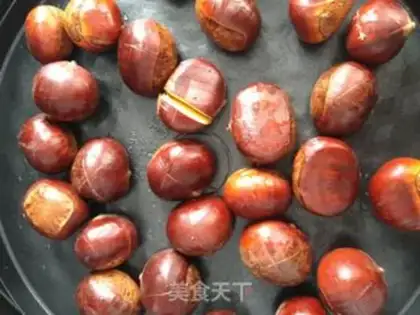 Make Chestnut with no sugar step 2