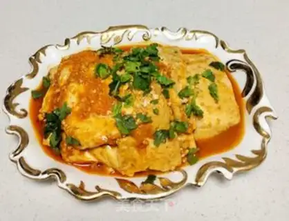 Make Crab seed tofu step 4