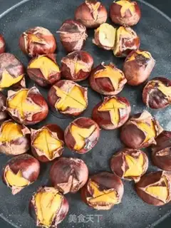 Make Chestnut with no sugar step 3