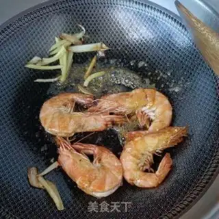 Make Shrimp in green step 14
