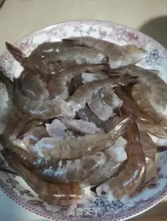 Make Garlic fan steamed shrimp step 0