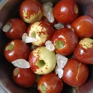 Make Ice-cooked dates step 4