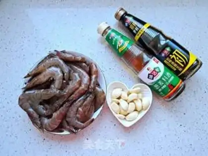 Make Fresh garlic shrimp step 0
