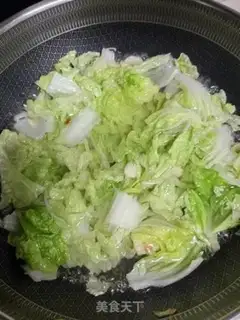 Make Shrimp cabbage tofu soup step 4