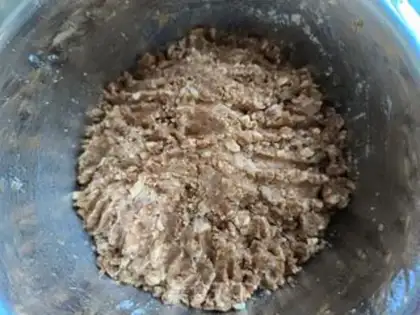 Make Peanut cookies step 9