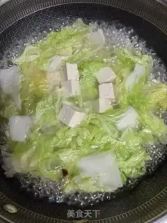 Make Shrimp cabbage tofu soup step 5